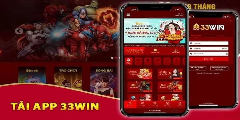 Tải app 33win vô cùng đơn giản về điện thoại